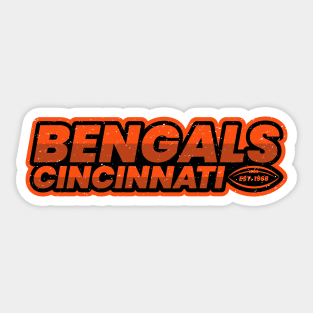 Cincinnati 1 Sticker